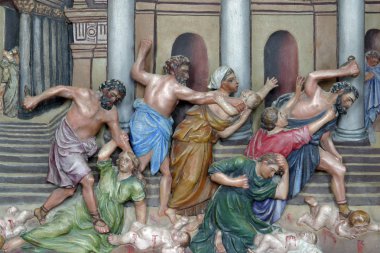 İsa'nın tapınaktan tüccarlar sürüş