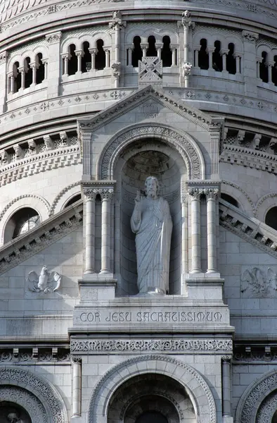 Fragmento de Basílica del Sagrado Corazón, París, Francia — Foto de Stock