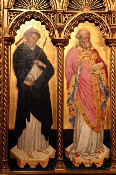Святые Петр и Николай — стоковое фото