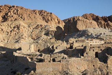 dağ oasis chebika, Tunus kalıntıları