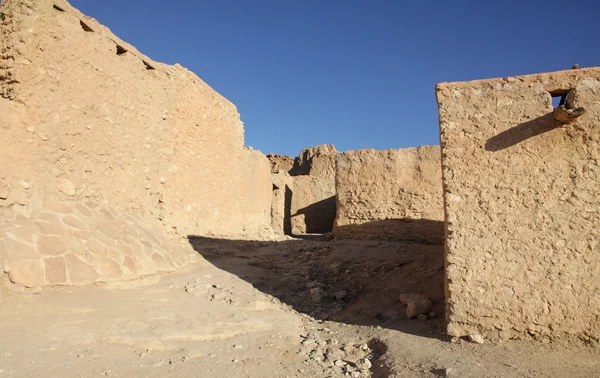 Ruinen der Bergoase Tschebika, Tunesien — Stockfoto