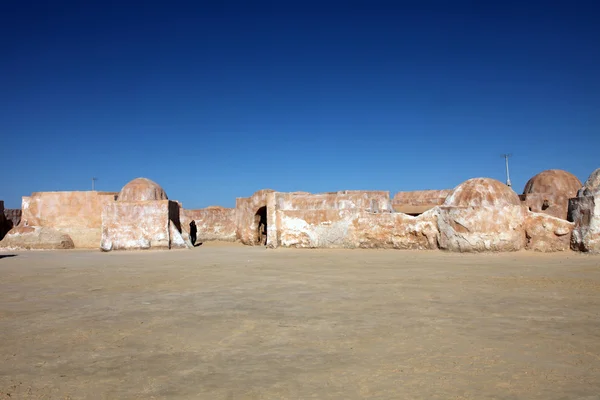 Строительство в пустыне - Тунис — стоковое фото