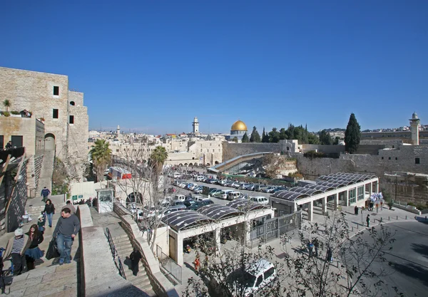 Jerusalém, parede lamentando, parede ocidental — Fotografia de Stock