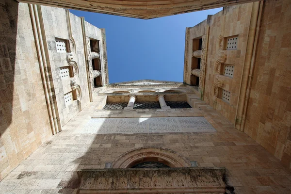 Basilika der Verklärung, Berg Tabor, Galiläa, Israel — Stockfoto