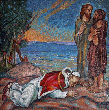 tabgha - önceliği - Papa paul kilise VI Mozaik