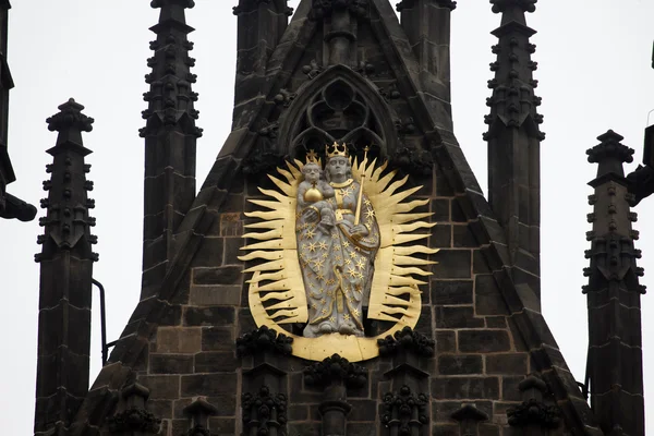 Nossa Senhora antes de Tyn, Praga — Fotografia de Stock