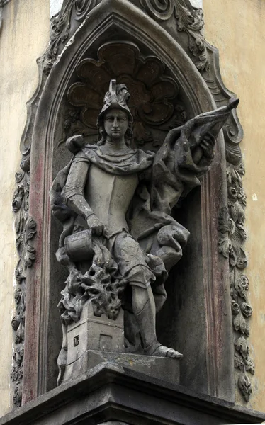 Saint Florian, patron of firemen — Stock Photo, Image