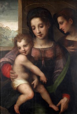 Madonna çocuk ile