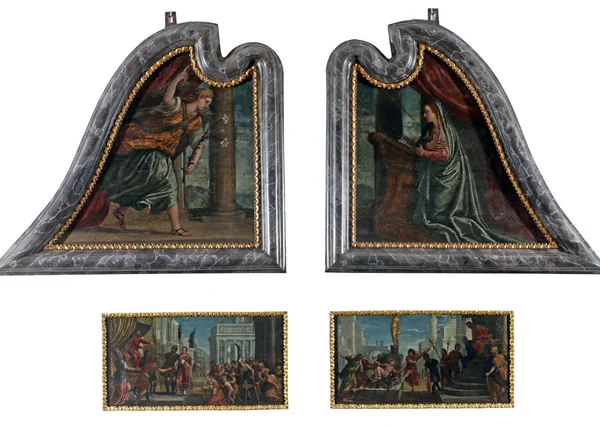 St lawrence polyptych — Stok fotoğraf