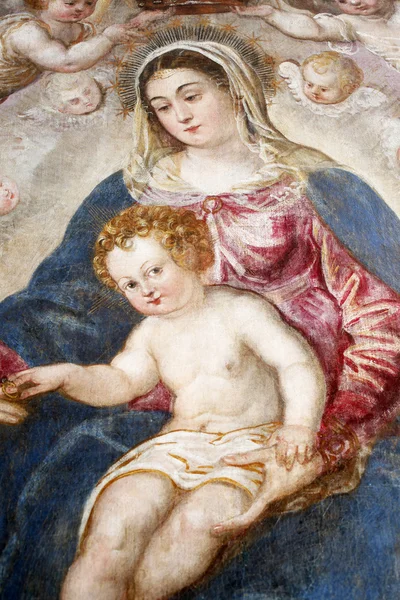 Madonna a dítě — Stock fotografie