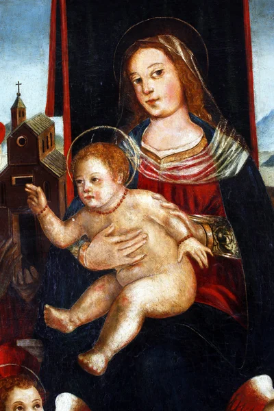 Madonna z dzieckiem — Zdjęcie stockowe