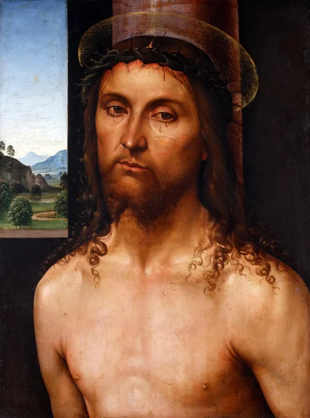 Христос, увінчана шипів — стокове фото