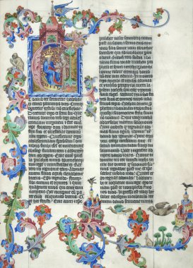 Eski kutsal kitabı kapat.