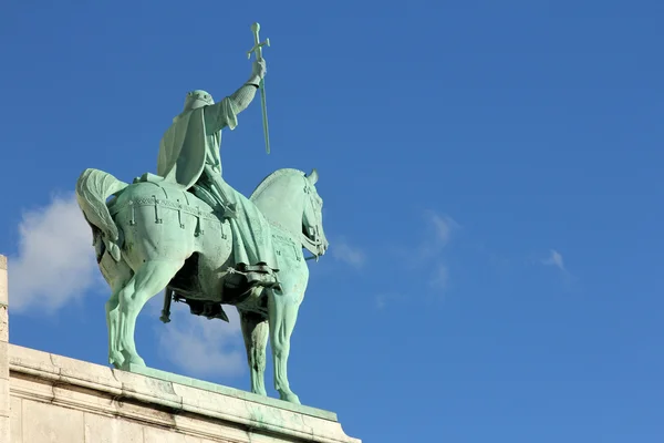 Статуя Святого царя Louis — стокове фото