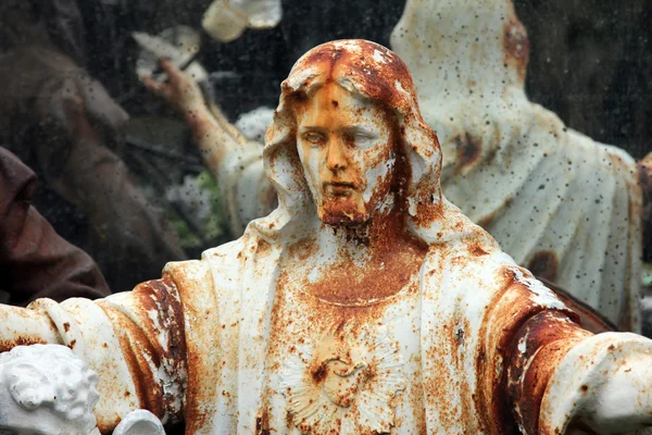 Jesus no mercado das pulgas. Paris, França . — Fotografia de Stock