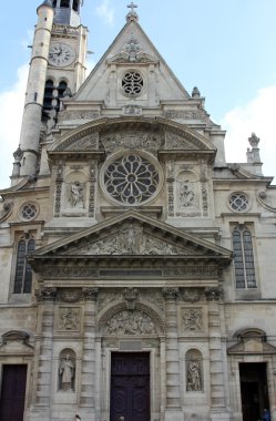Kilise saint etienne du mont, paris, Fransa