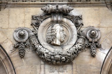 Bach, mimari detaylar Opera de paris Ulusal