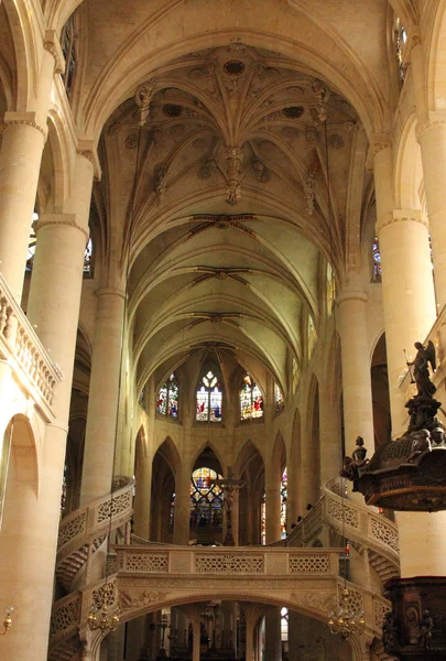 Kerk saint etienne du mont, paris, Frankrijk — Stockfoto