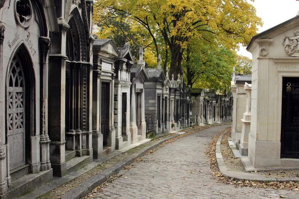 Pere lachaise cmentarz paris, Francja — Zdjęcie stockowe