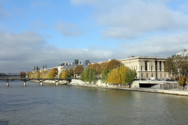 De rivier van de Seine, paris — Stockfoto