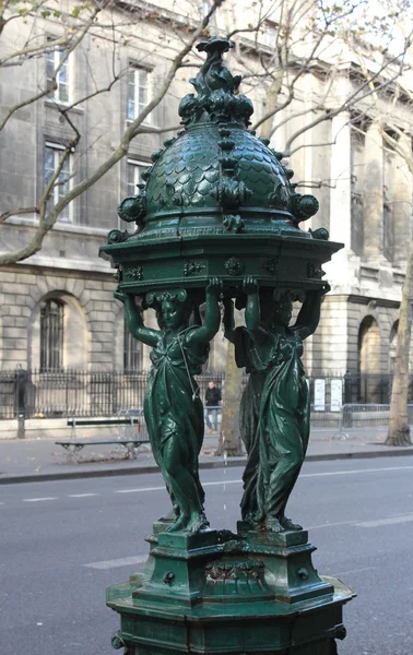 Wallace fontein, Parijs — Stockfoto