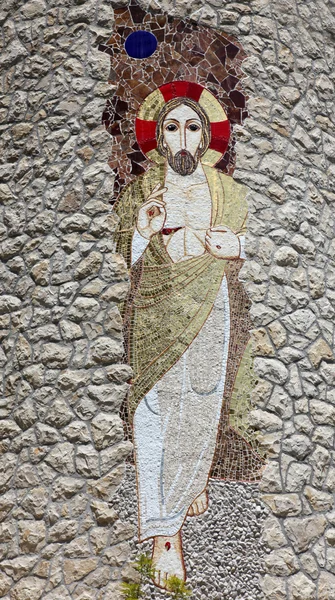 Jesus, Santuário de Nossa Senhora de Lourdes em Vepric, Croácia — Fotografia de Stock