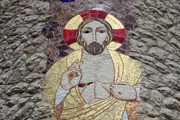 Jesús, el santuario de Nuestra Señora de Lourdes en Vepric, Croacia —  Fotos de Stock