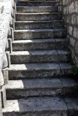 staircaise, bizim hanım perast, Karadağ'ın kaya Kilisesi