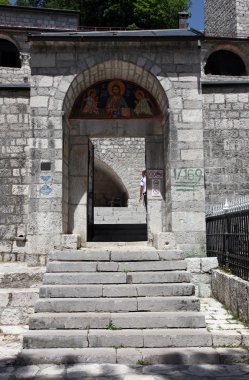 cetinje Karadağ'ın Ortodoks Manastırı