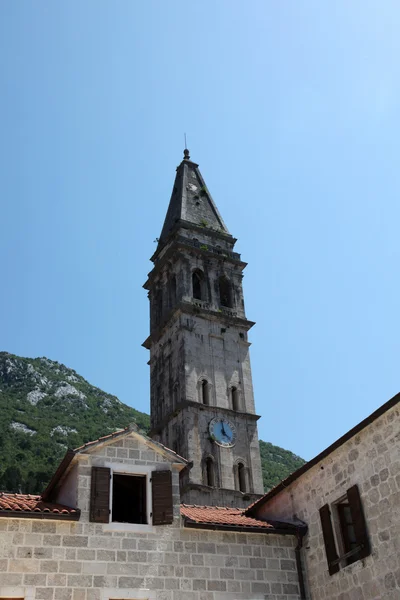 Kirche des heiligen Nikolas chatolic, Perast, Montenegro — Stockfoto