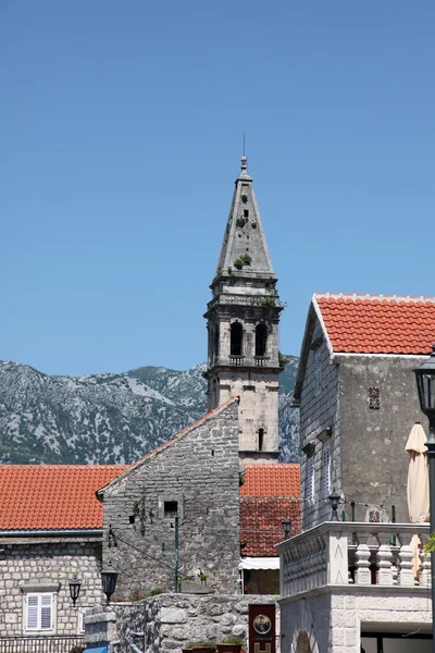 Igreja Católica de São Nicolau, Perast, Montenegro — Fotografia de Stock