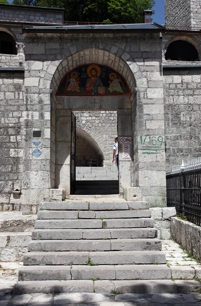 Mosteiro ortodoxo em Cetinje, Montenegro — Fotografia de Stock