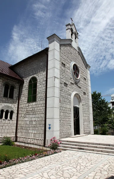 Kostel svatého Antonína z Padovy, cetinje, Černá Hora — Stock fotografie