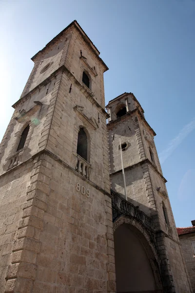 Katedralen i st tryphon, kotor, montenegro — Stockfoto