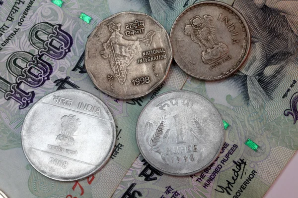 卢比，印度货币 — 图库照片