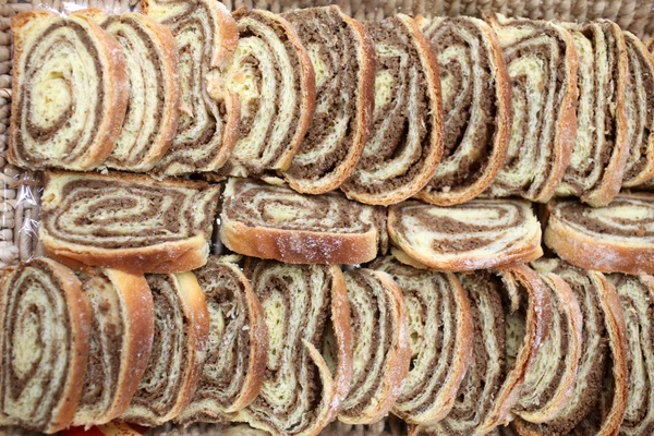 Walnut rolls — Stock Photo, Image