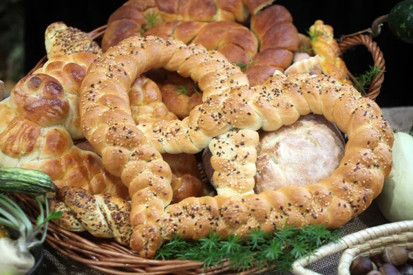 Delicious homemade bread — Stock Photo, Image