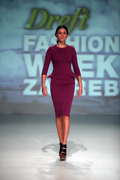 Zagreb fashionweek — Stockfoto