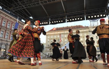 Hırvatistan milli kostüm zupa dubrovacka gelen halk grupları marko marojica üyeleri