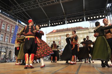 Hırvatistan milli kostüm zupa dubrovacka gelen halk grupları marko marojica üyeleri