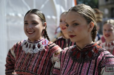 Hırvatistan milli kostüm bistra gelen halk grupları