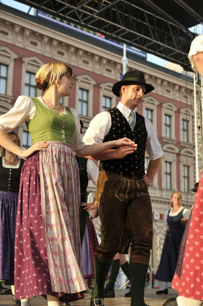 Members of folk groups Oberes Murtal from Austria — Stock Photo, Image