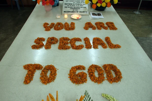 Tomb of Mother Teresa in Kolkata, West Bengal, India — Stock Photo, Image