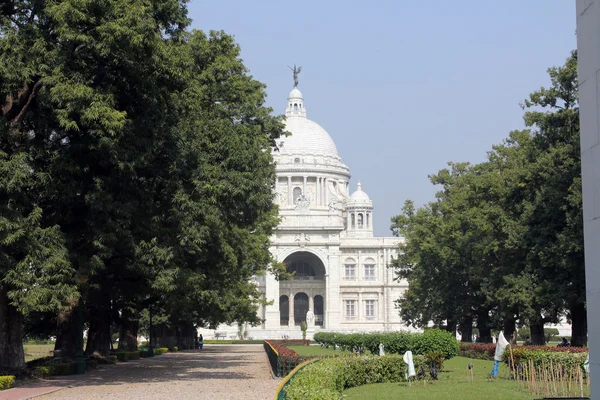 Queen Victoria memorial, kolkata, india — Stockfoto