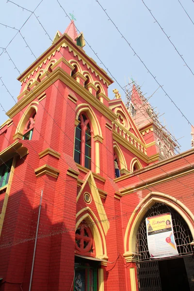 St teresa van avila kerk, taltala, kolkata, india — Stockfoto