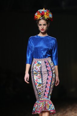 porter gösteri cro üzerinde anamarija asanovic giyim eşyası moda model tasarım