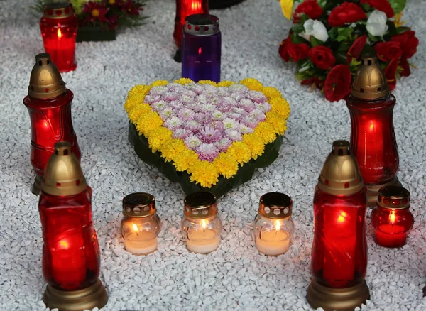 Cementerio de Zagreb Mirogoj en el Día de Todos los Santos —  Fotos de Stock