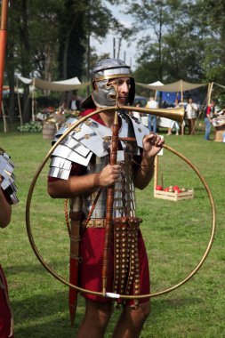 Zagrep yakınındaki antik Roma yerleşmesi andautonija şenliklere Dionysos, düzenlenen