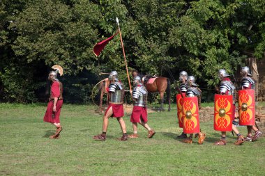 Zagrep yakınındaki antik Roma yerleşmesi andautonija şenliklere Dionysos, düzenlenen