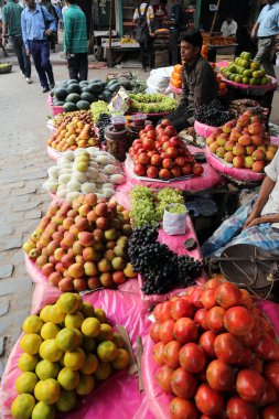 Kolkata meyve pazarı